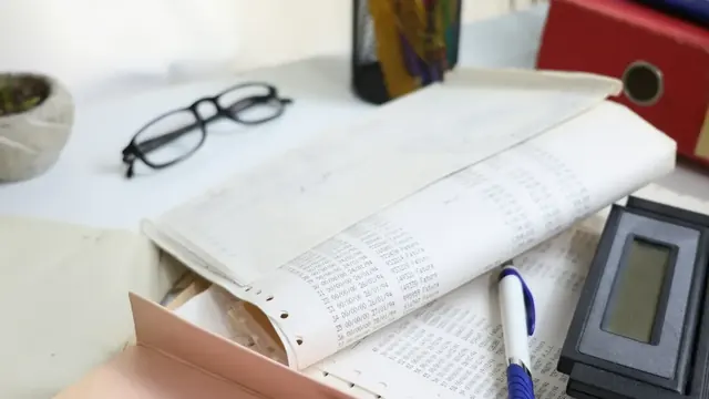 Bookkeeping records and accounting workspace